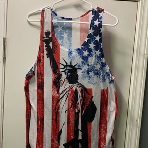 Statue of Liberty tank top female medium